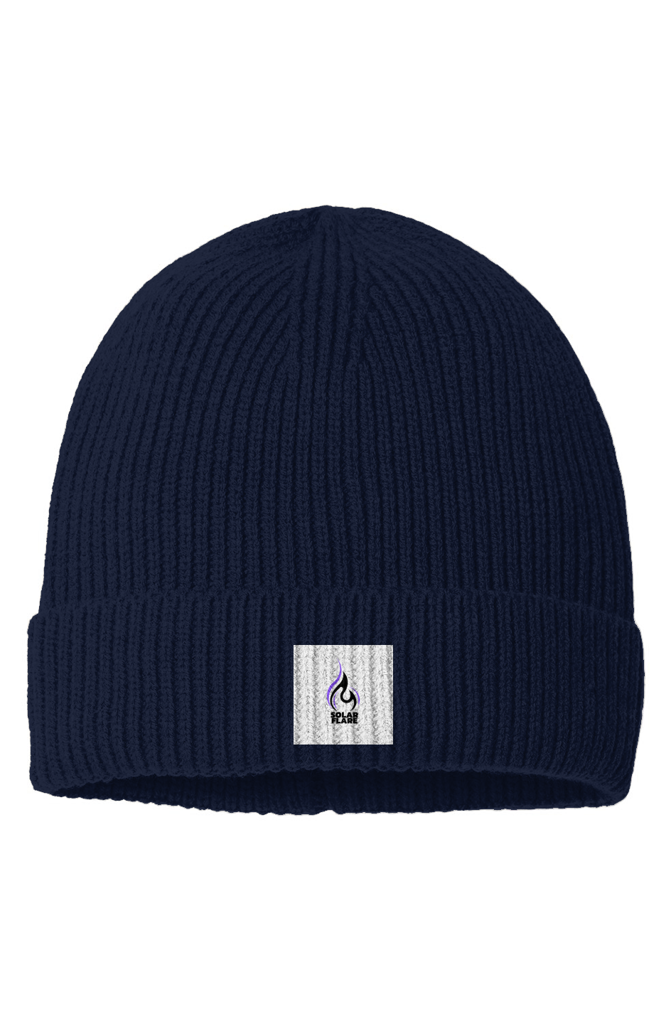Sustainable Fine Rib Knit Beanie